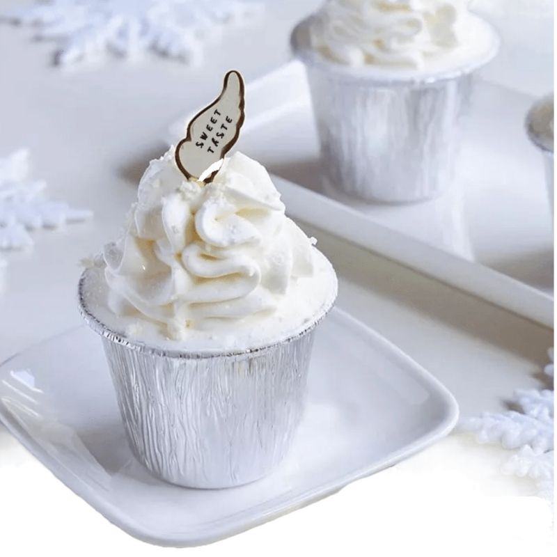 Jual Aluminium Foil Cup Tray RX 212 Zuppa Soup Cup Muffin (10pcs