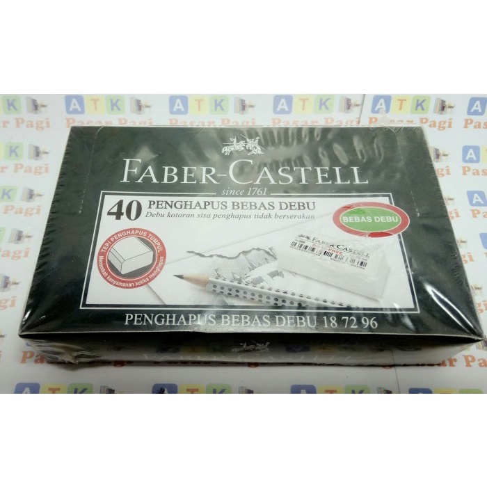 Jual Ere Penghapus Stip Faber Castell Kecil Putih Free Dust