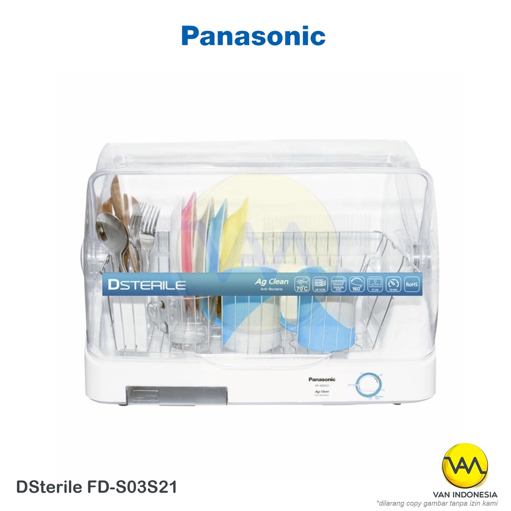 Jual Panasonic Alat Steril Piring Gelas Botol Serbaguna Dsterile