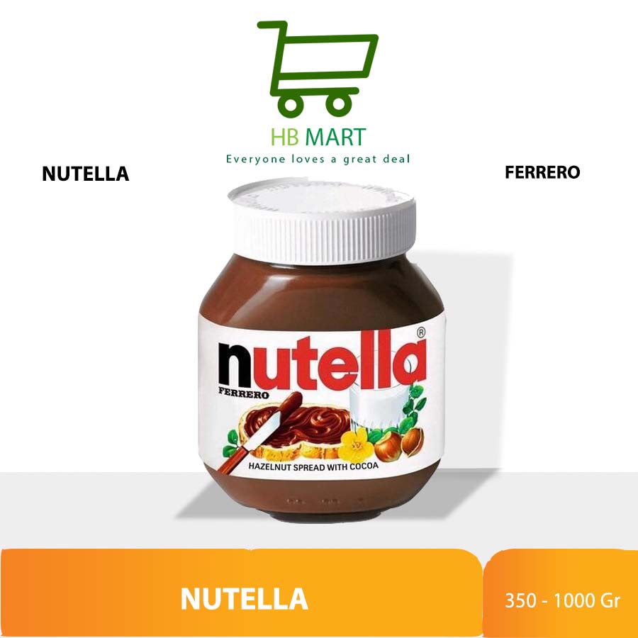 Jual Nutella Spread Hazelnut Cocoa 200g | Shopee Indonesia