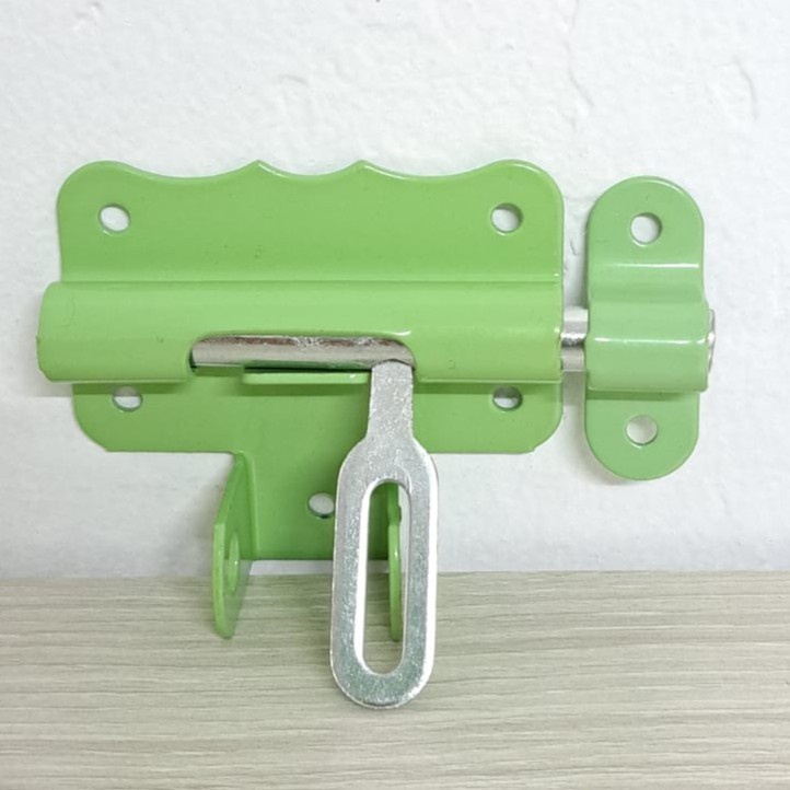 Jual GRENDEL OVERVALL TEBAL 3 INCH / SLOT PINTU KAMAR | Shopee Indonesia