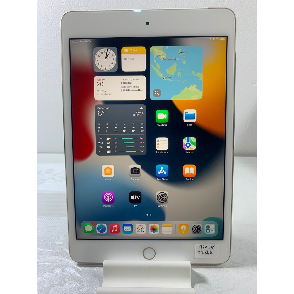 008☆美品☆iPad mini第4世代 16GB/Wi-Fi＋セルラーモデル iPad