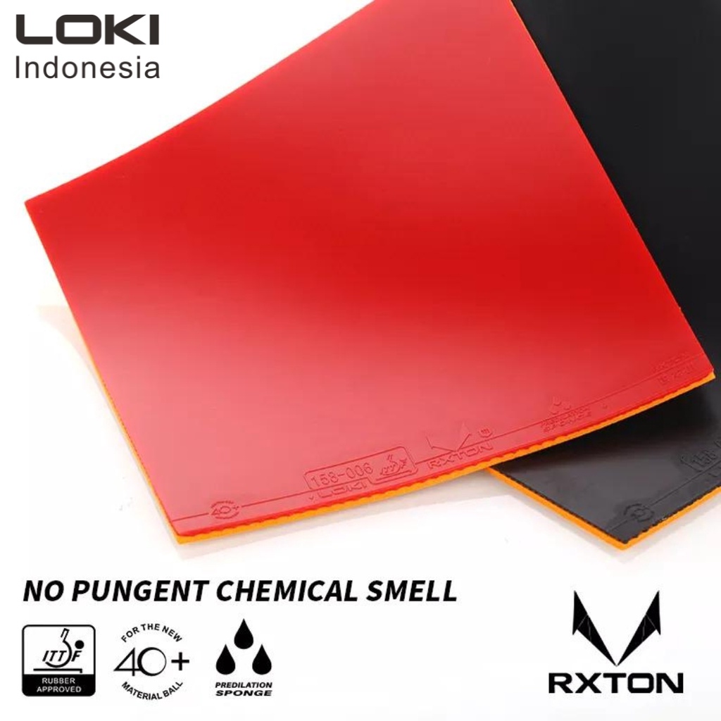 Jual LOKI RXTON 3 MAX Rubber Pingpong - Table Tennis - Black | Shopee ...
