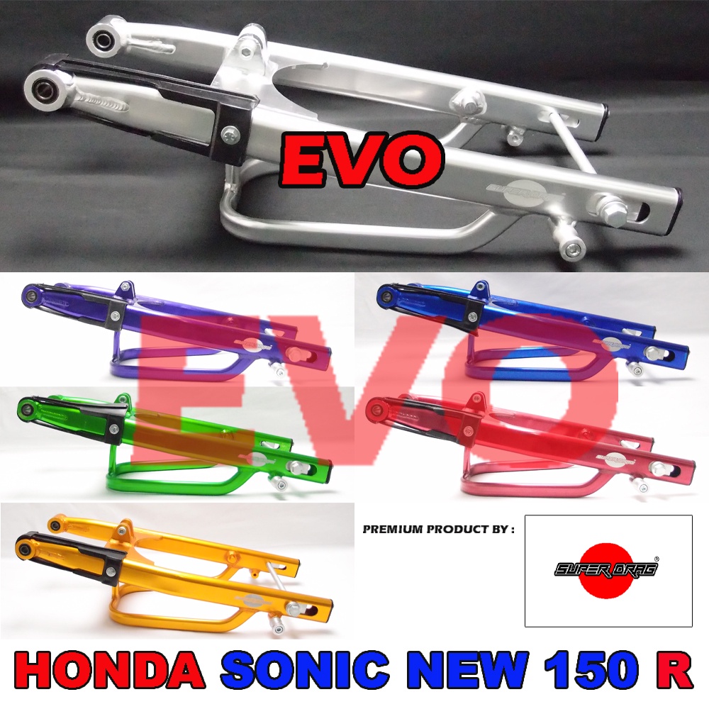 Jual SWING ARM ALUMINIUM ANODIZE HONDA SONIC NEW 150R MODEL STABILISER Shopee Indonesia