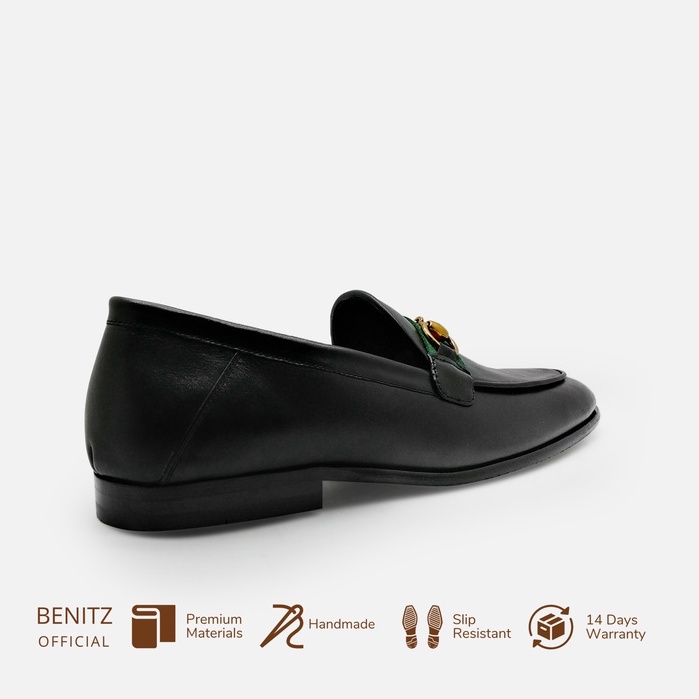 Jual [NEW] Benitz Sepatu Loafer Pria Slip on Formal Men Shoes Cow ...