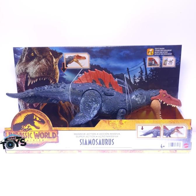 Jual Jurassic World Dominion Massive Action Siamosaurus Dinosaur Figure Shopee Indonesia