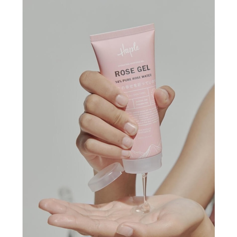Jual HAPLE Rose Gel + Niacinamide (Soothing Gel untuk menenangkan ...