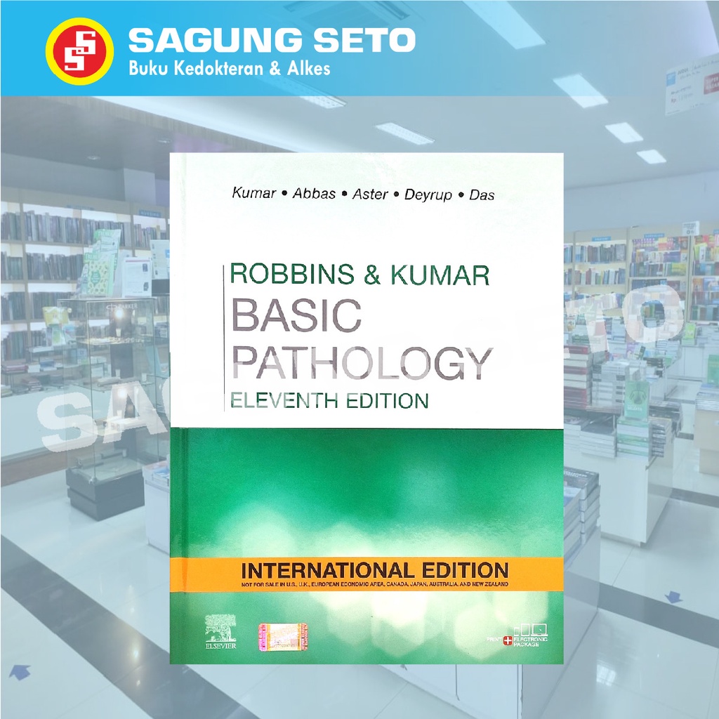 Jual ROBBINS AND KUMAR BASIC PATHOLOGY IE - 11ED - KUMAR | Shopee Indonesia