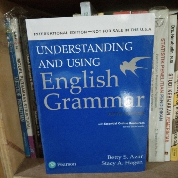 Jual Buku Understanding And Using English Grammar Fifth Edition Betty S ...