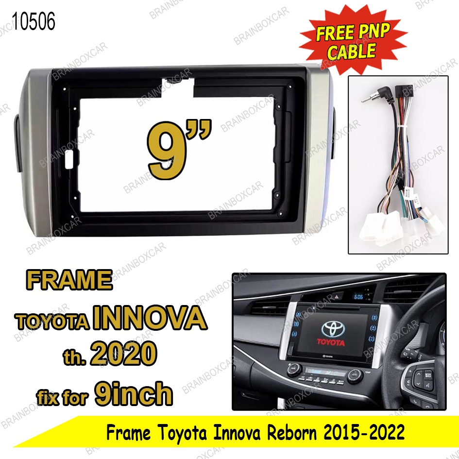 Jual Panel Head Unit Innova 9 Inch Tahun 2020 Frame Bingkai Toyota ...