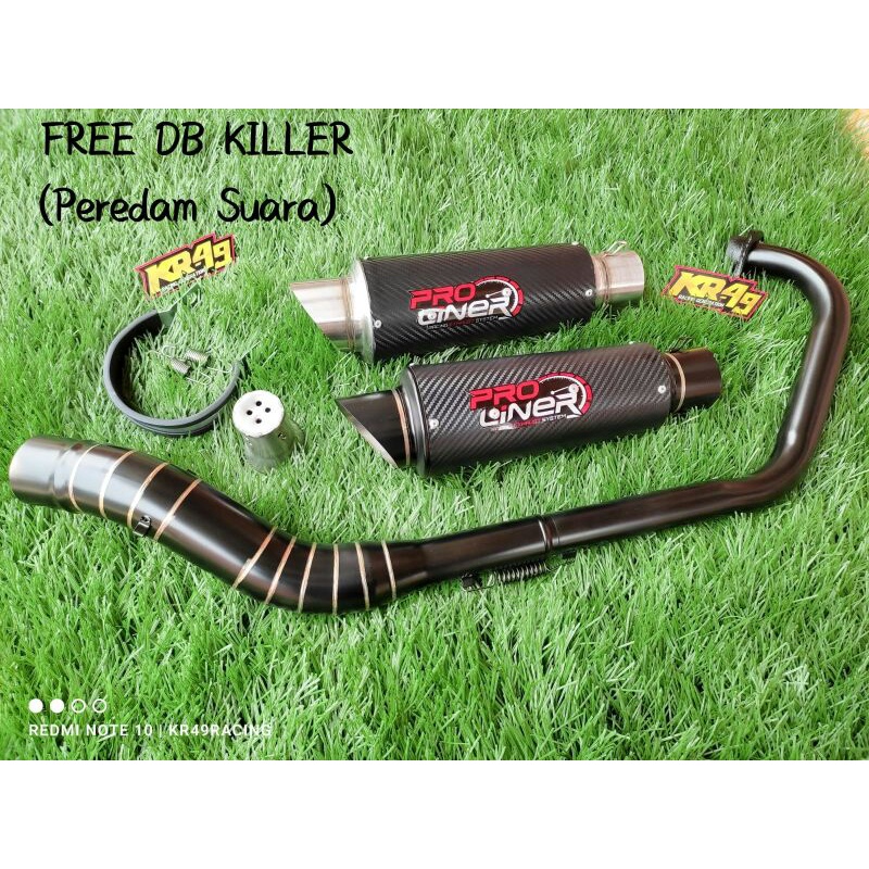 Jual KNALPOT RACING VIXION CBR R15 SATRIA FU TIGER MEGAPRO BISON SONIC ...