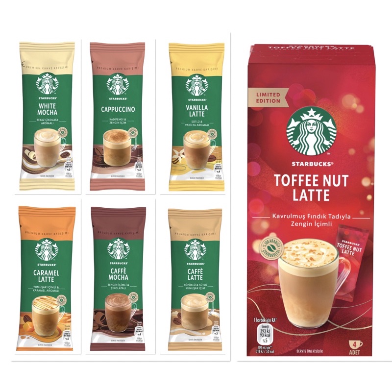 Jual STARBUCKS SACHET STARBUCKS PREMIUM INSTANT COFFEE TURKEY KOPI