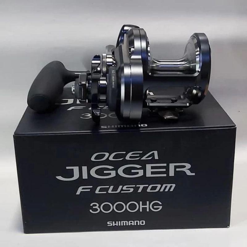 Moulinet De Pêche Shimano OCEA JIGGER F CUSTOM 3000HG - Pour Pêche En Mer, Neuf Sous Emballage