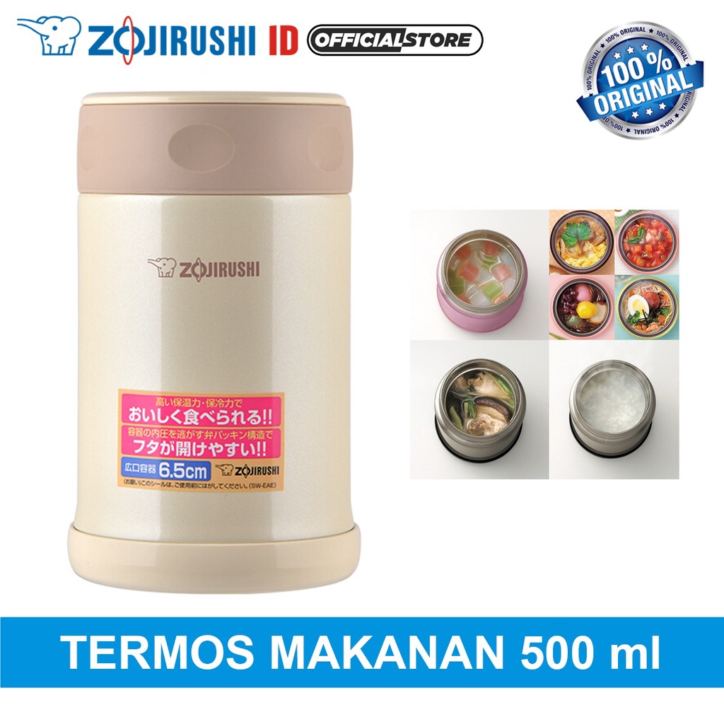 Zojirushi SW-EAE50KTWA Thermos Per Cibi Hello Kitty – Acciaio Inox 0,47L, Mantiene Caldo/Freddo - 5