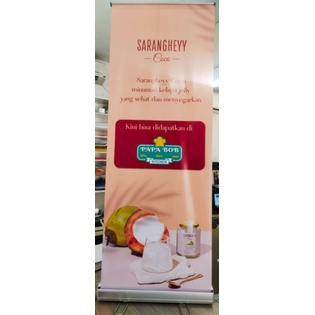 Jual CETAK ROLL UP BANNER BANNER ROLL 60X160 CM Shopee Indonesia