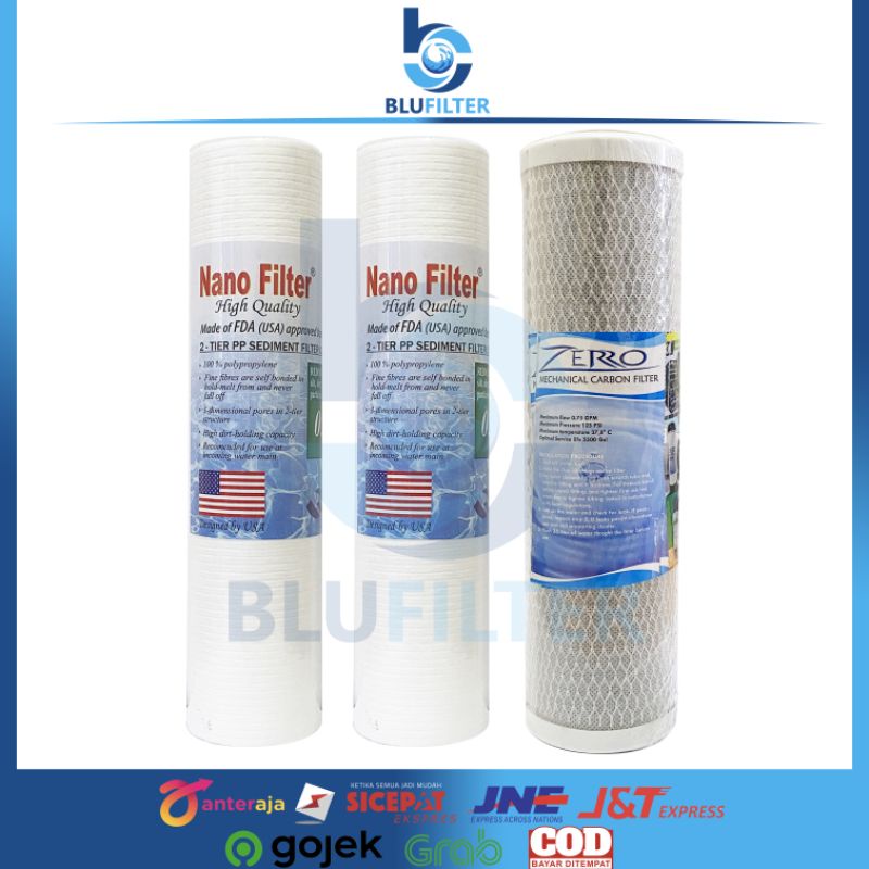Jual PAKET REFILL FILTER AIR KOTOR KERUH BAU MINYAK KERAK PAM SUMUR 3 ...
