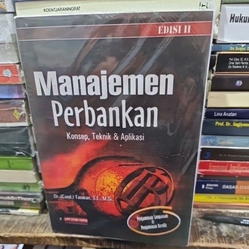 Jual Manajemen Perbankan Edisi By Dr Taswan Shopee Indonesia