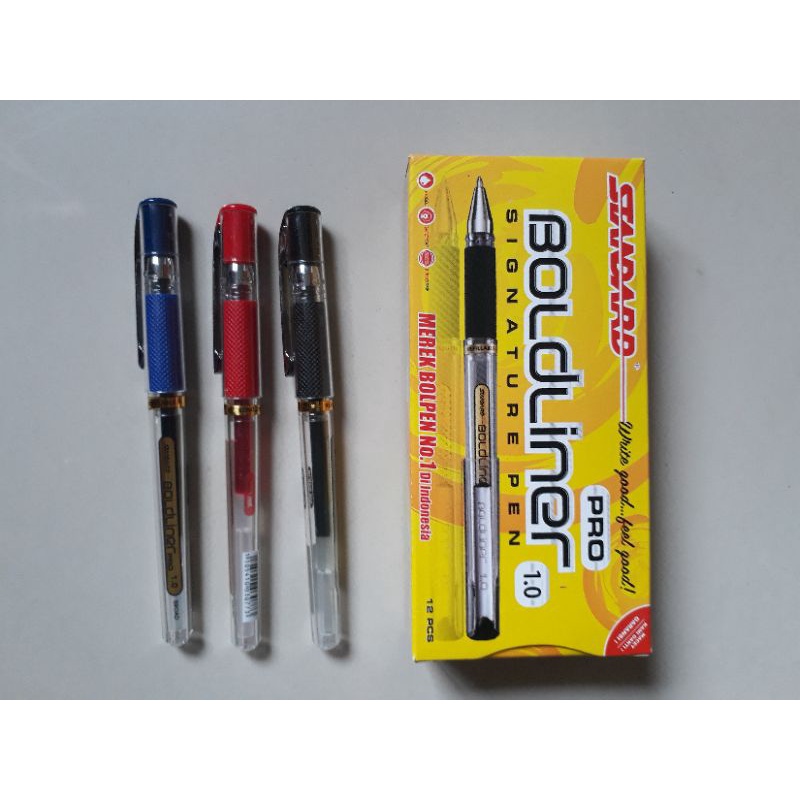 Jual Pulpen Boldliner Pro 1.0 Standard ( Harga Untuk 1 Pcs ) | Shopee ...