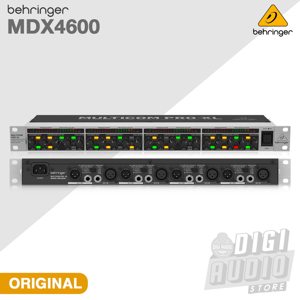Jual Behringer MDX4600 V2 Audio Signal Processor 4 channel Expander ...