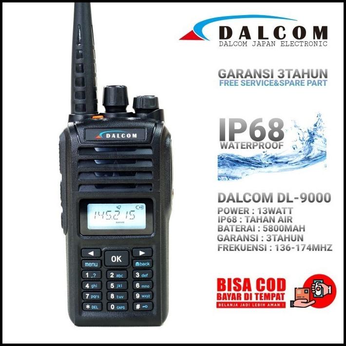 Jual Promo Ht Dalcom Japan Dl-9000 Alt Ht Icom Alinco Motorola Yaesu ...