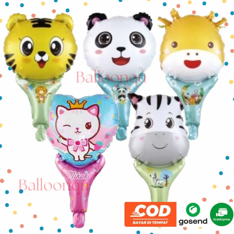 Jual BALON TONGKAT/BALON PENTUNG PENTUNGAN KARAKTER | Shopee Indonesia