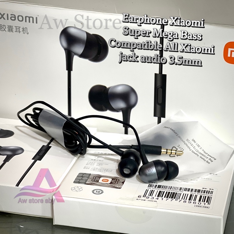 HEADSET XIAOMI ULTRA DEEP BASS EARPHONE XIAOMI REDMI 10/ NOTE PRO  PRO/ PRO/POCO M3/ X3/ F3/F4/M5S