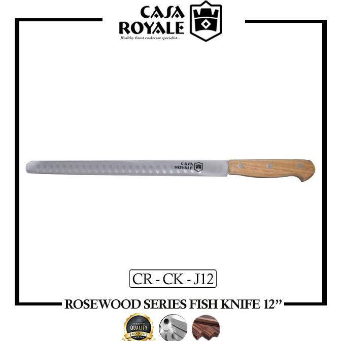 Jual Casaroyale Salmon Slicer Knife CkJ12 ( Pisau Salmon 12