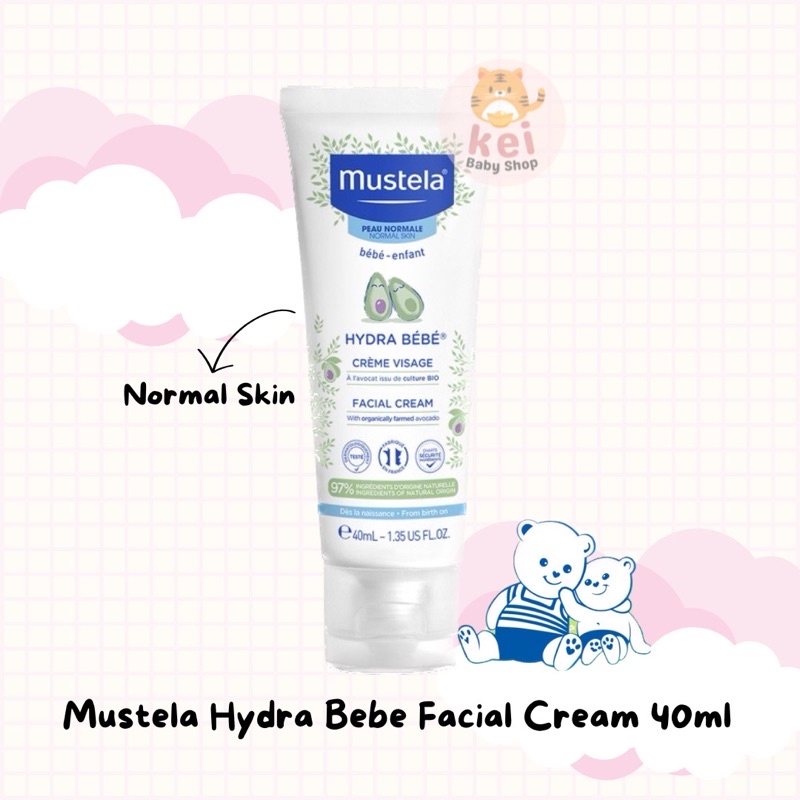 Jual Mustela Hydra Bebe Facial Cream 40ml | Shopee Indonesia