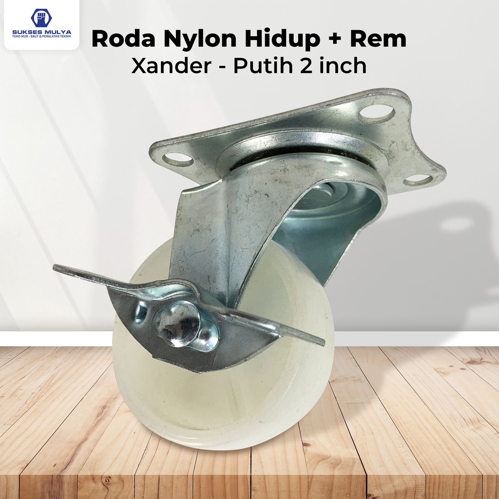 Jual Roda Nylon Hidup Rem Roda Etalase Roda Trolley Roda