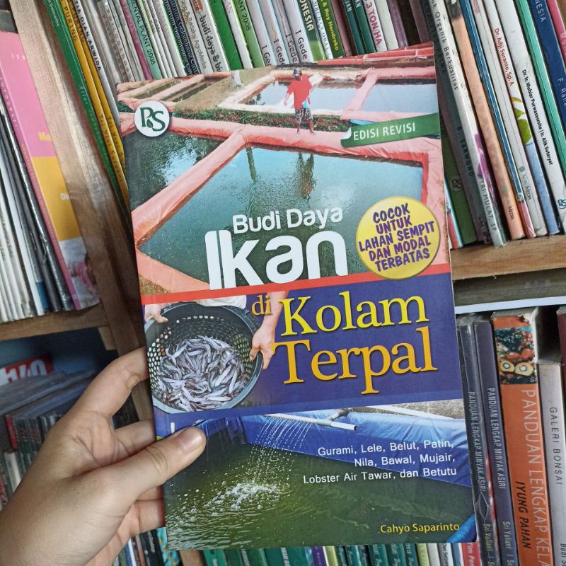 Jual Buku Budi Daya Ikan Di Kolam Terpal Cahyo Saparinto Shopee Indonesia