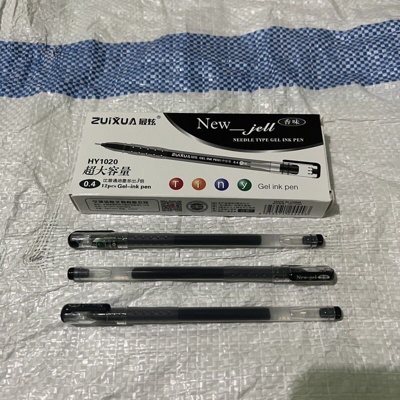 Jual Pulpen New Gel Zuixua Gel Ink Pen isi 12 pcs Shopee Indonesia