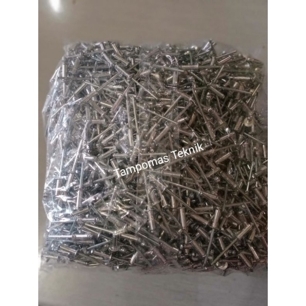 Jual Paku Rivet 3.2mm 440 Isi Rivet satuan | Shopee Indonesia