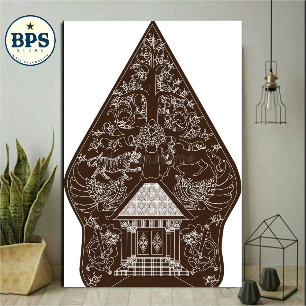 Jual Poster Kayu Wayang Kulit Poster Wayang Kulit Poster Wayang Golek Dekorasi Rumah