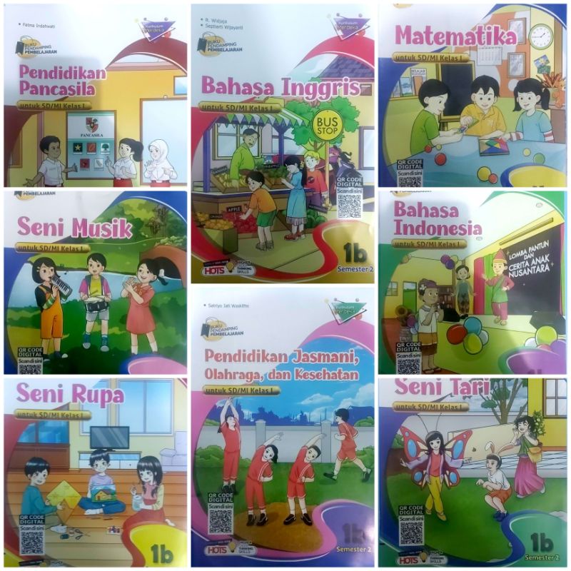 Jual Buku LKS Kurikulum Merdeka Untuk SD / MI Kelas 1 Semester 2 ...