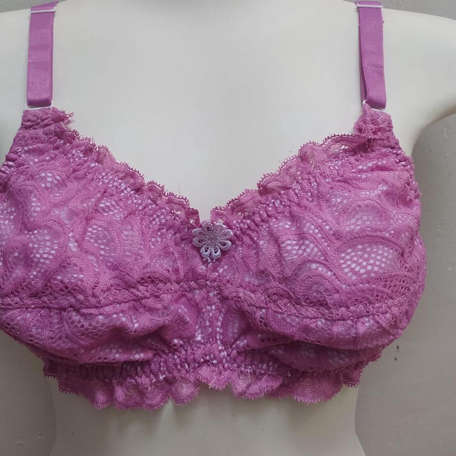 Jual [CODE WG20] BH Bidadari BRA BEHA Full Renda Tanpa Kawat Tanpa Busa ...