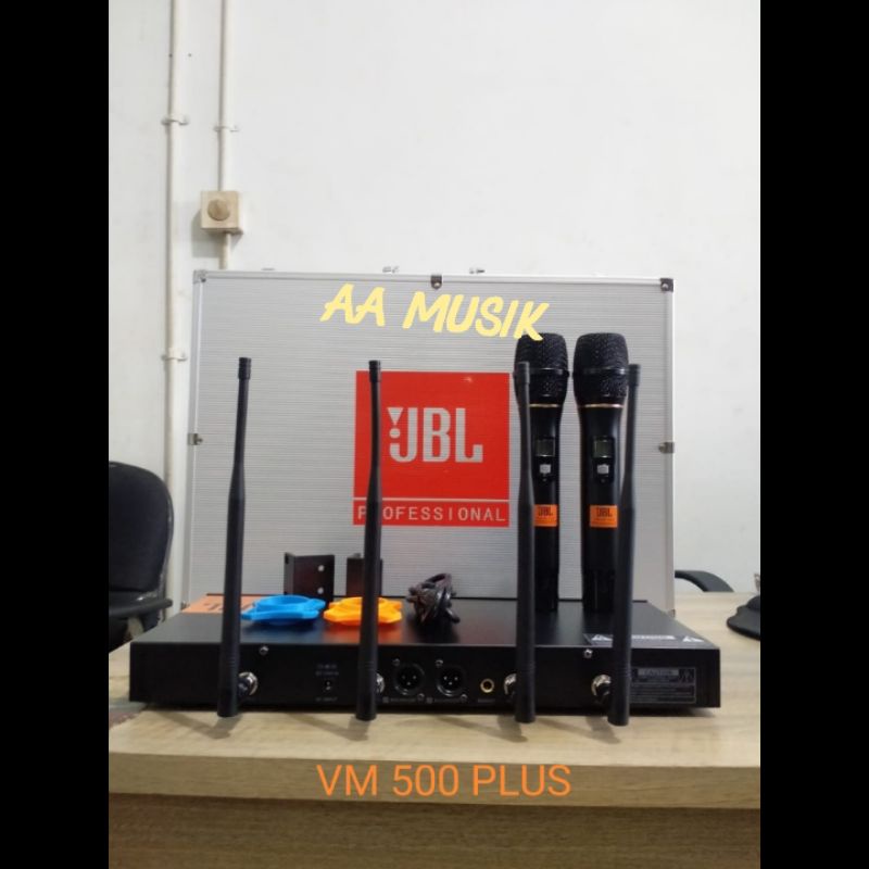 Jual MIC WIRELESS JBL VM500 PLUS ORIGINAL VM 500 PLUS Shopee Indonesia