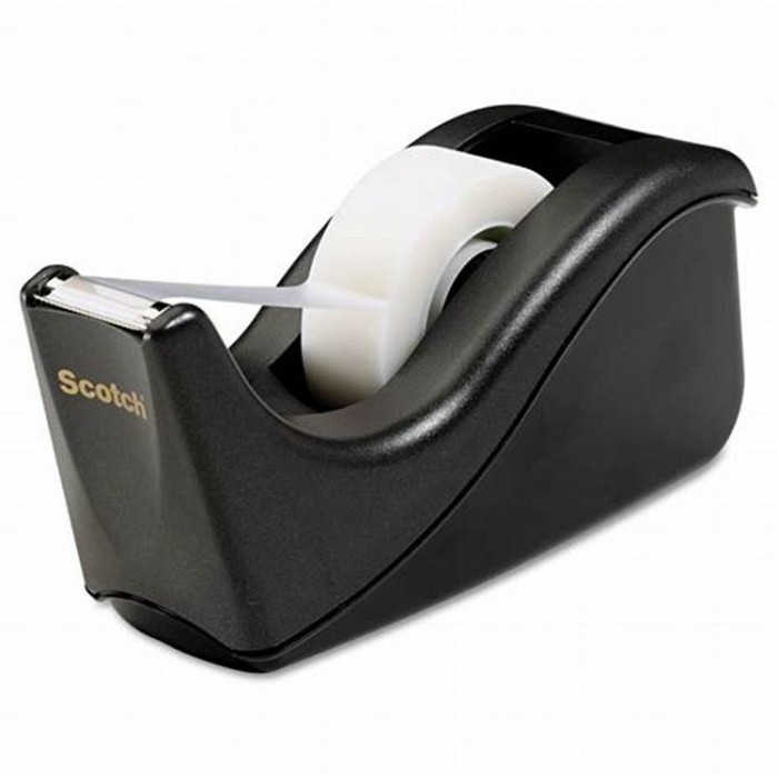 Jual 3M Scotch Desktop Tape Dispenser C60 BK Shopee Indonesia