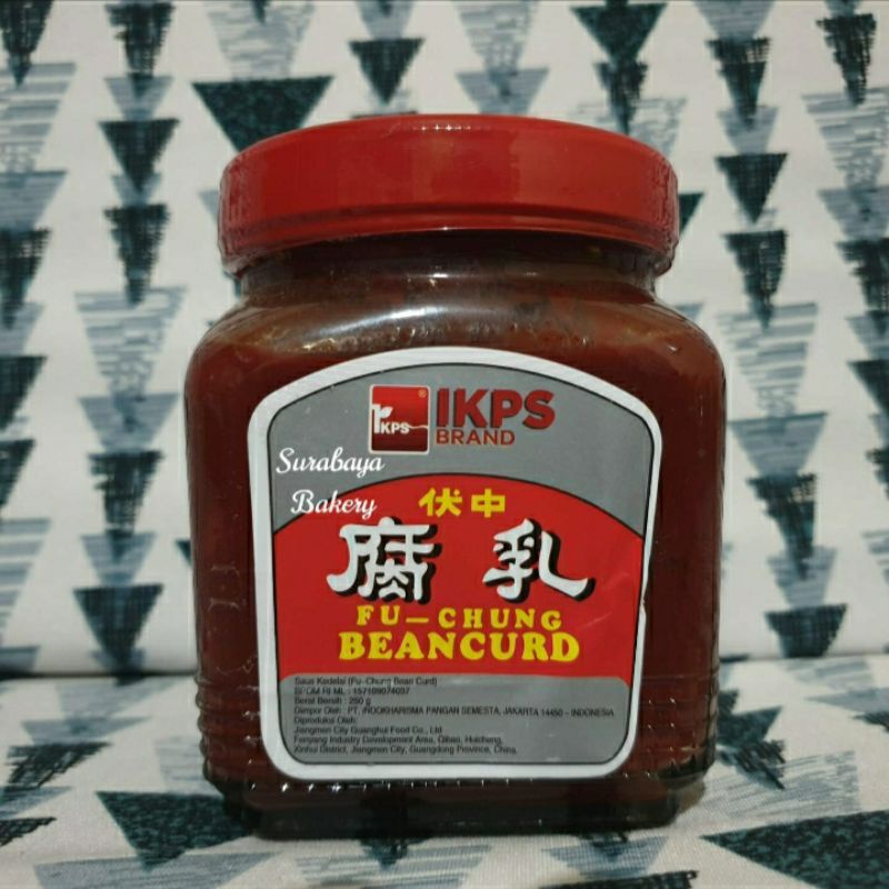 Jual Tahu Merah Fermentasi Fu Chung Beancurd Ikps Brand 250gr Shopee