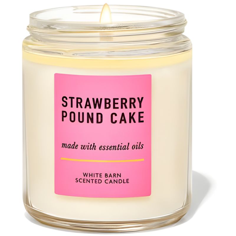 Jual BATH BODY WORKS BBW STRAWBERRY POUND CAKE MADE WITH ESSENTIAL