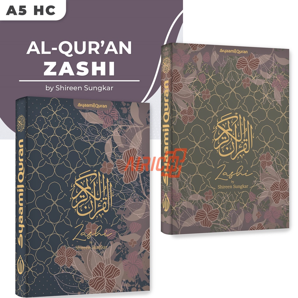 Jual MUSHAF Al Quran A5 ZASHI Terjemah ukuran Sedang A5 Hard Cover by ...