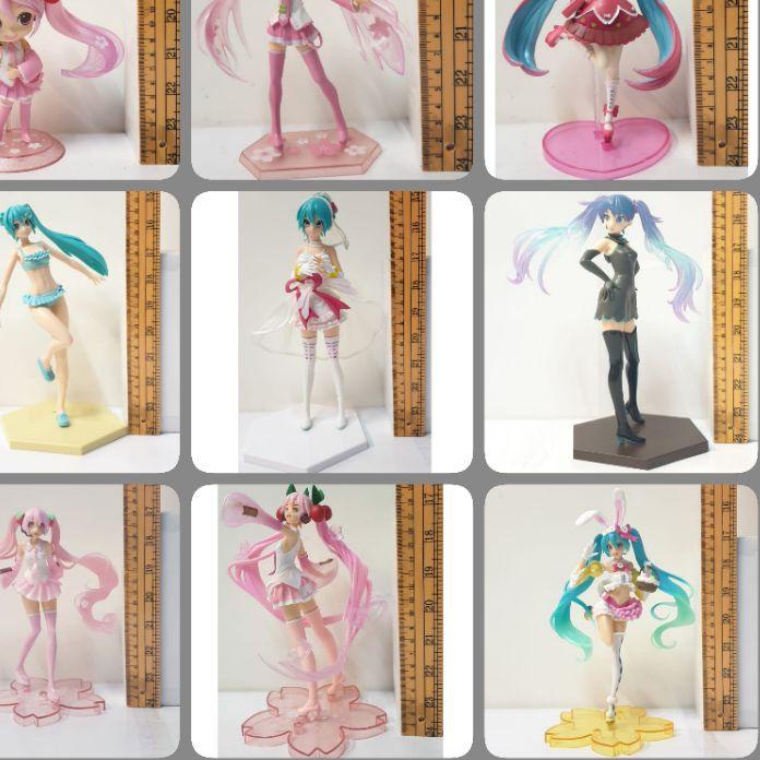 19cm Hatsune Miku Anime Figure foglie d'acero Seifuku Miku Beauty Girl Statue Pvc Action Figurine modello da collezione giocattolo regalo  26