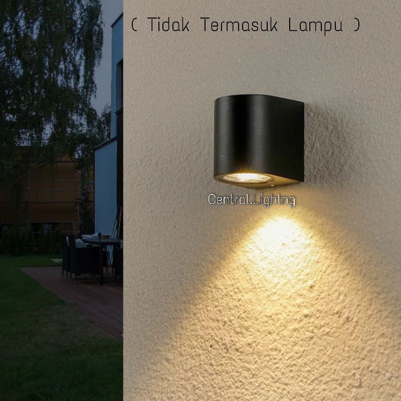 Jual Lampu Dinding Taman Minimalis Waterproof 1 X Mr16 Wall Light