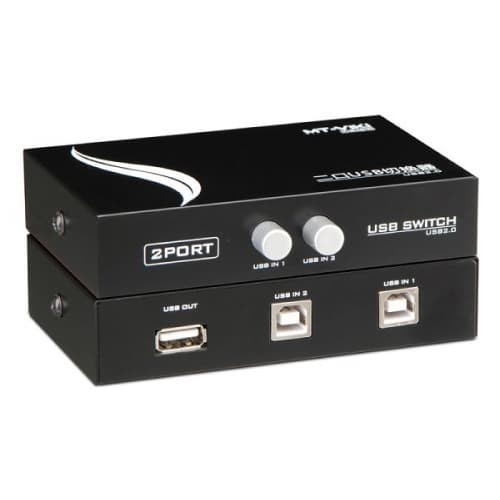 Jual Manual Switch Printer 2 Port - Data Switcher 1-2 Usb - Sharing ...