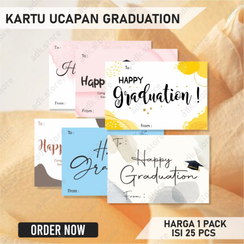 Jual KARTU UCAPAN GRADUATION | Shopee Indonesia