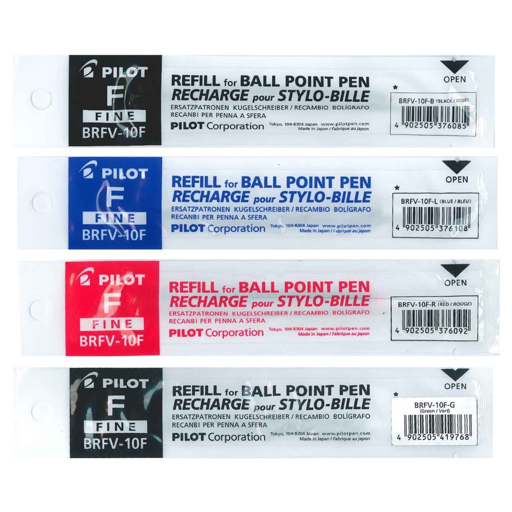 Jual Refill Pilot Acroball 0.7 Fine BRFV-10F Original | Shopee Indonesia