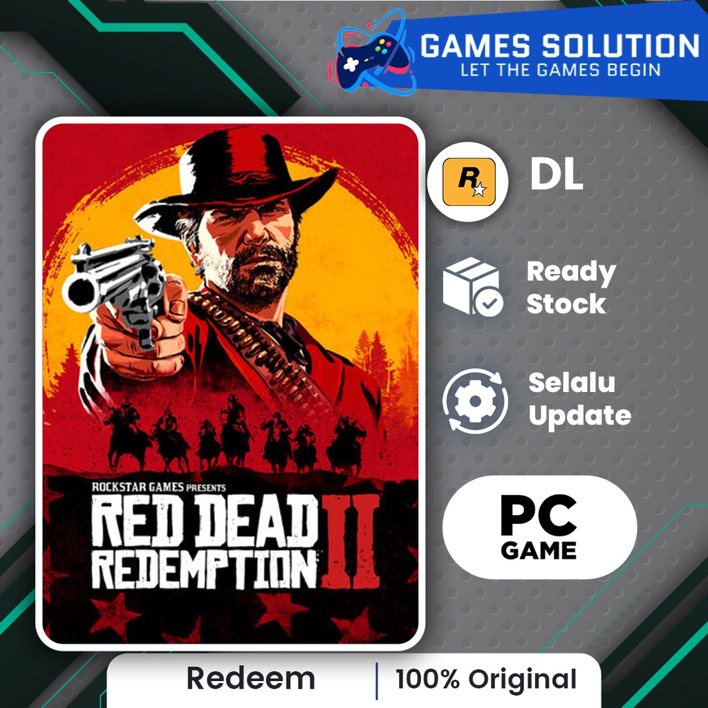 Jual Red Dead Redemption 2 PC GAME ORIGINAL | KeyCode Rockstar | Shopee
