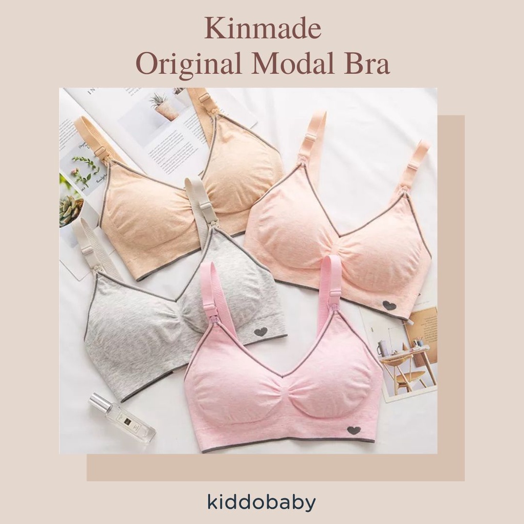 Jual Kinmade Original Modal Bra | Bra Menyusui | Shopee Indonesia