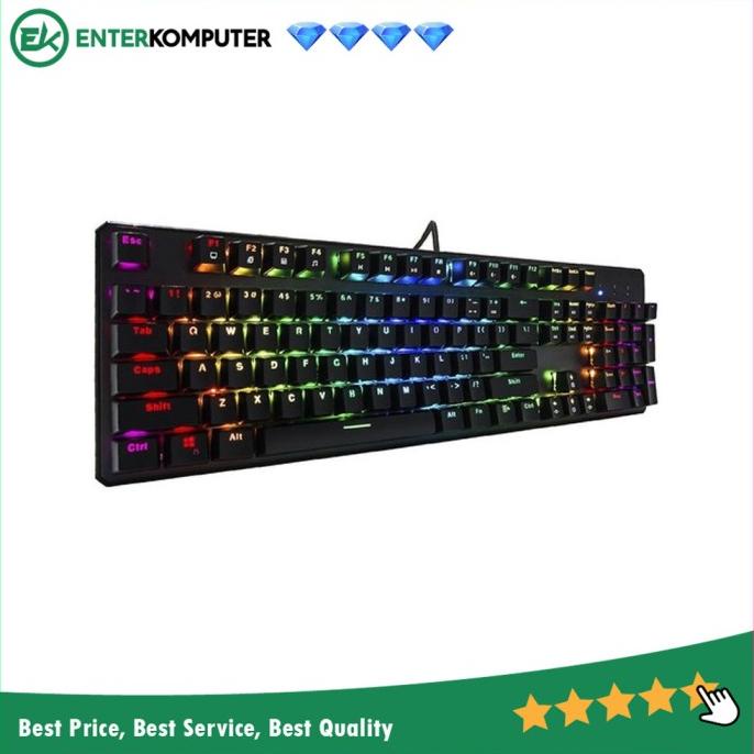 Jual Tecware Phantom 104 RGB Red Switch Mechanical Gaming Keyboard Shopee Indonesia