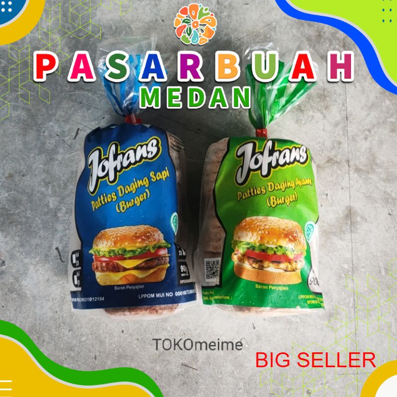 Jual Distributor [NEW PRODUCT] JOFRANS BEEF / CHICKEN PATTY PATTIES