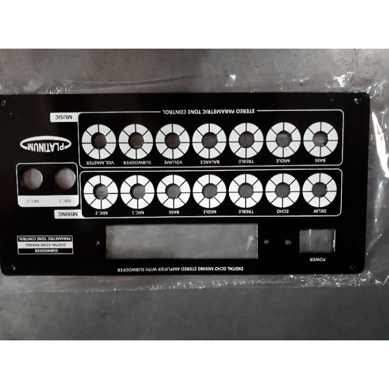 Jual PANEL BESI DEPAN UNTUK KIT DMS207 DMS-207/DMS-7000 MP3 | Shopee ...